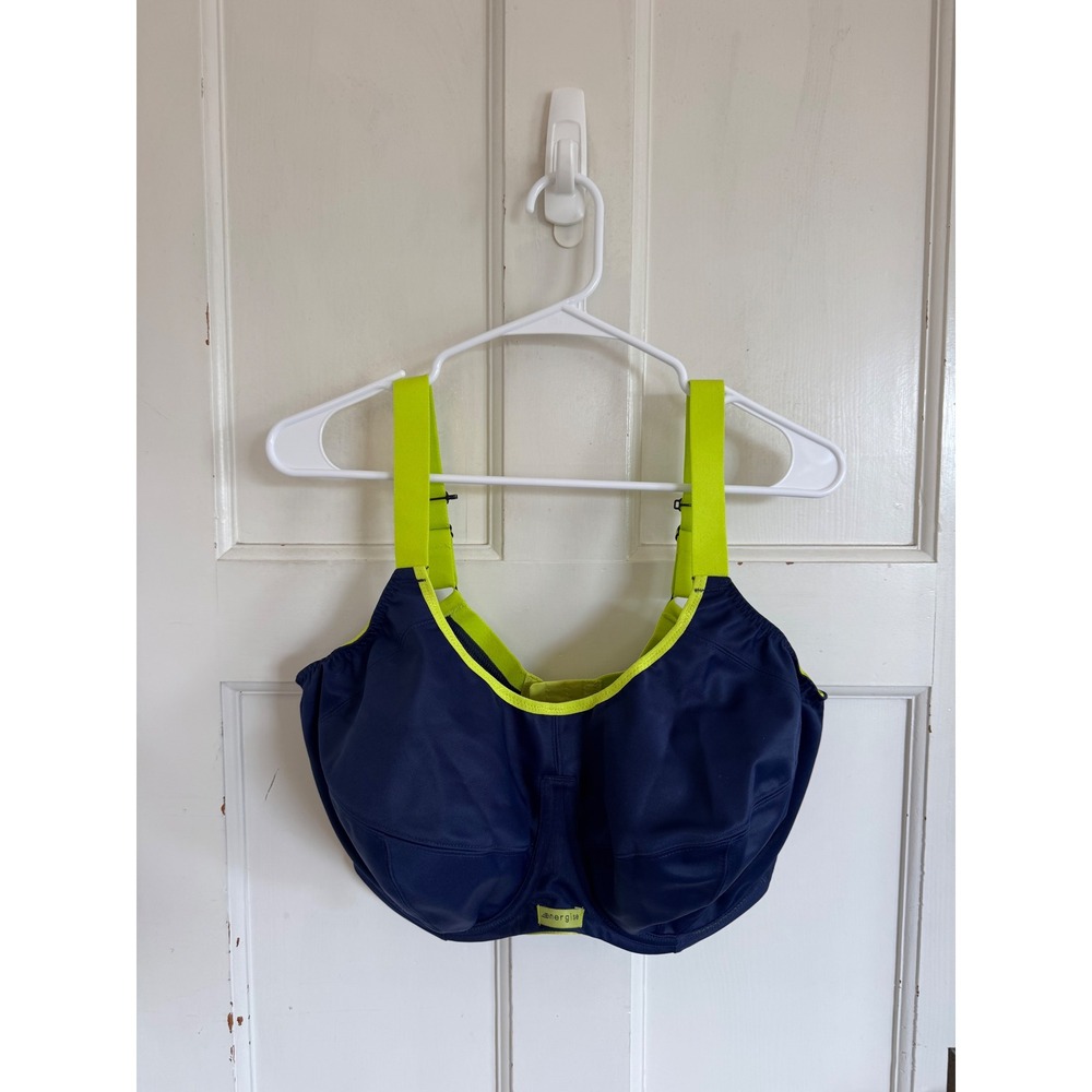 Elomi Navy Energise Underwire Sports Bra size 40J